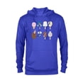 thumbnail image 1 of Star Wars Characters as Nostalgic Ice Cream - Pullover Hoodie for Adults - Customized-Royal, 1 of 5