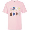 thumbnail image 1 of Star Wars Characters as Nostalgic Ice Cream - Short Sleeve T-Shirt for Kids - Customized-Soft Pink, 1 of 5