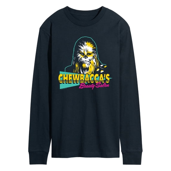 Star Wars - Chewbacca Beauty Salon - Men's Long Sleeve Graphic T-Shirt