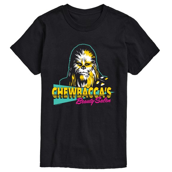 Star Wars - Chewbacca Beauty Salon - Men's Short Sleeve Graphic T-Shirt