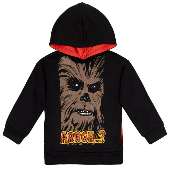 Star Wars Chewbacca Big Boys Fleece Pullover Hoodie Little Kid to Big Kid