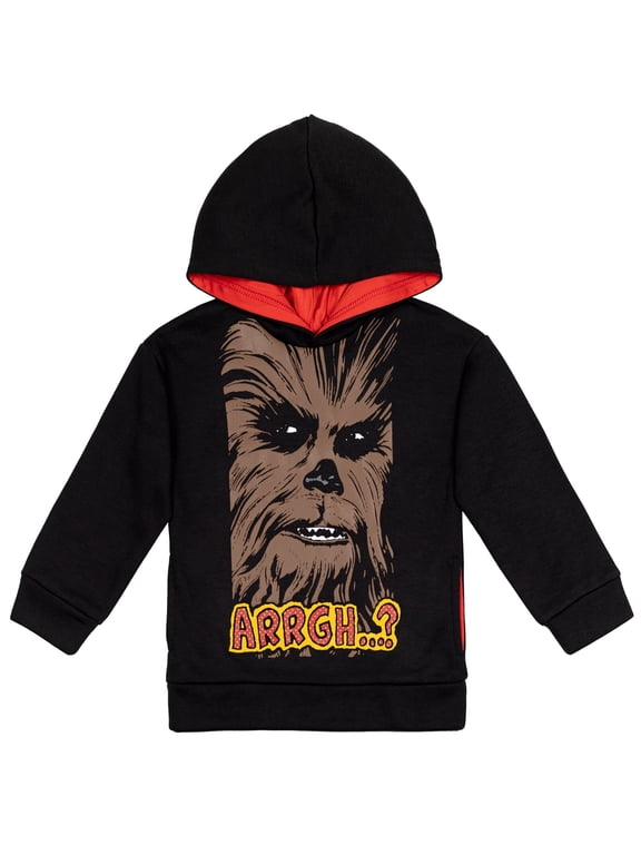 Chewbacca Big Boys Fleece Pullover Hoodie Little Kid to Big Kid