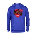 thumbnail image 1 of Star Wars Chewbacca Chews You Heart Valentine’s Day - Pullover Hoodie for Adults – Customized-Royal Heather, 1 of 5