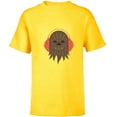 thumbnail image 1 of Star Wars Chewbacca Holiday Earmuffs - Short Sleeve T-Shirt for Kids - Customized-Yellow, 1 of 5