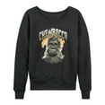 thumbnail image 1 of Star Wars - Chewbacca Horror Poster - Women's French Terry Long Sleeve Pullover, 1 of 4