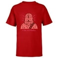 thumbnail image 1 of Star Wars Chewbacca I Like That Wookiee Valentine’s Day - Short Sleeve T-Shirt for Kids - Customized-Red, 1 of 5