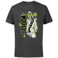 thumbnail image 1 of Star Wars Chewbacca Lucky Wookiee Shamrock St. Patrick’s Day - Short Sleeve Cotton T-Shirt for Adults - Customized-Charcoal, 1 of 5