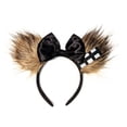 thumbnail image 1 of Star Wars Chewbacca Minnie Ears, Star Wars Ears, Gold Star Wars Ears, Star Wars Mickey Ears, 1 of 1