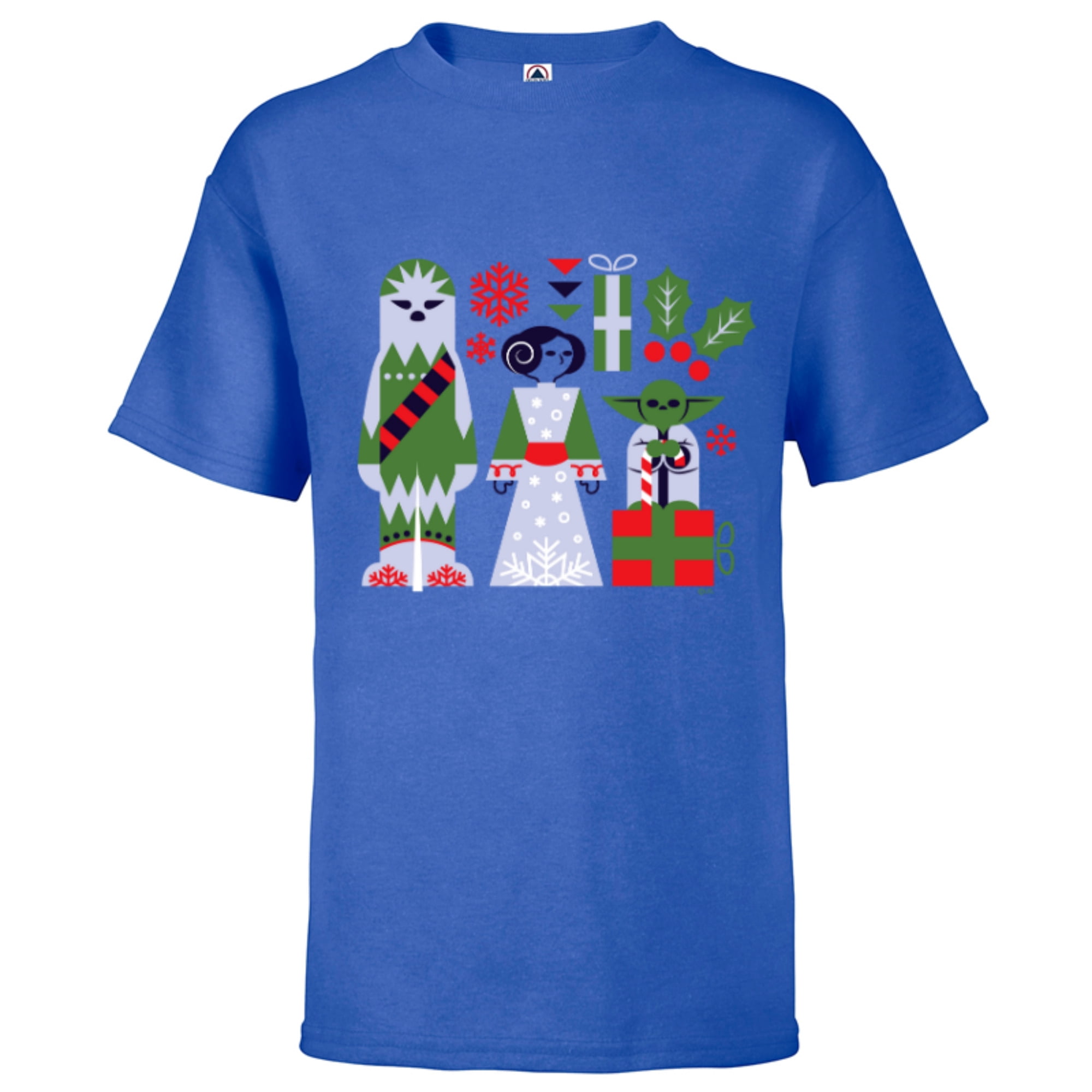 Star Wars Chewbacca Princess Leia and Yoda Christmas Holiday - Short ...