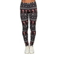 thumbnail image 1 of Star Wars Chewbacca Santa Hat Women's Leggings, 1 of 3