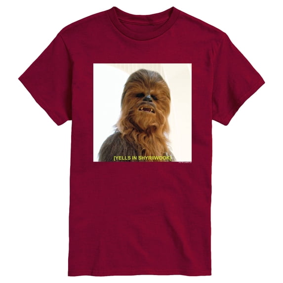 Star Wars - Chewbacca Subtitled - Men's Short Sleeve Graphic T-Shirt