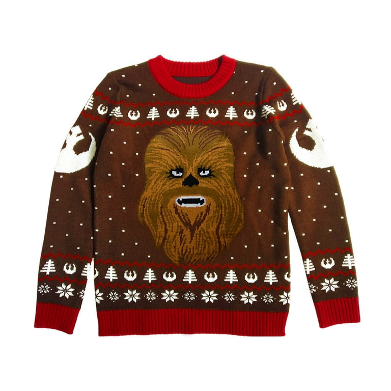 Chewbacca ugly christmas sweater best sale