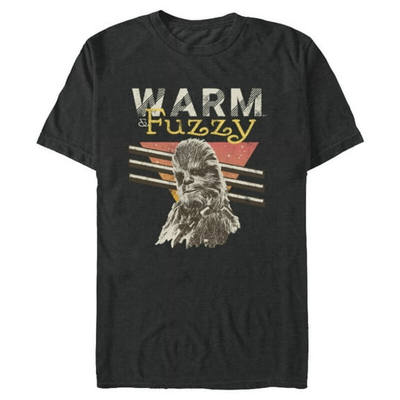 Star Wars Chewbacca Warm Fuzzy Wookiee - Short Sleeve Blended T-Shirt for Adults - Customized-Dark Heather