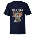 thumbnail image 1 of Star Wars Chewbacca Warm Fuzzy Wookiee - Short Sleeve T-Shirt for Kids - Customized-Navy, 1 of 5