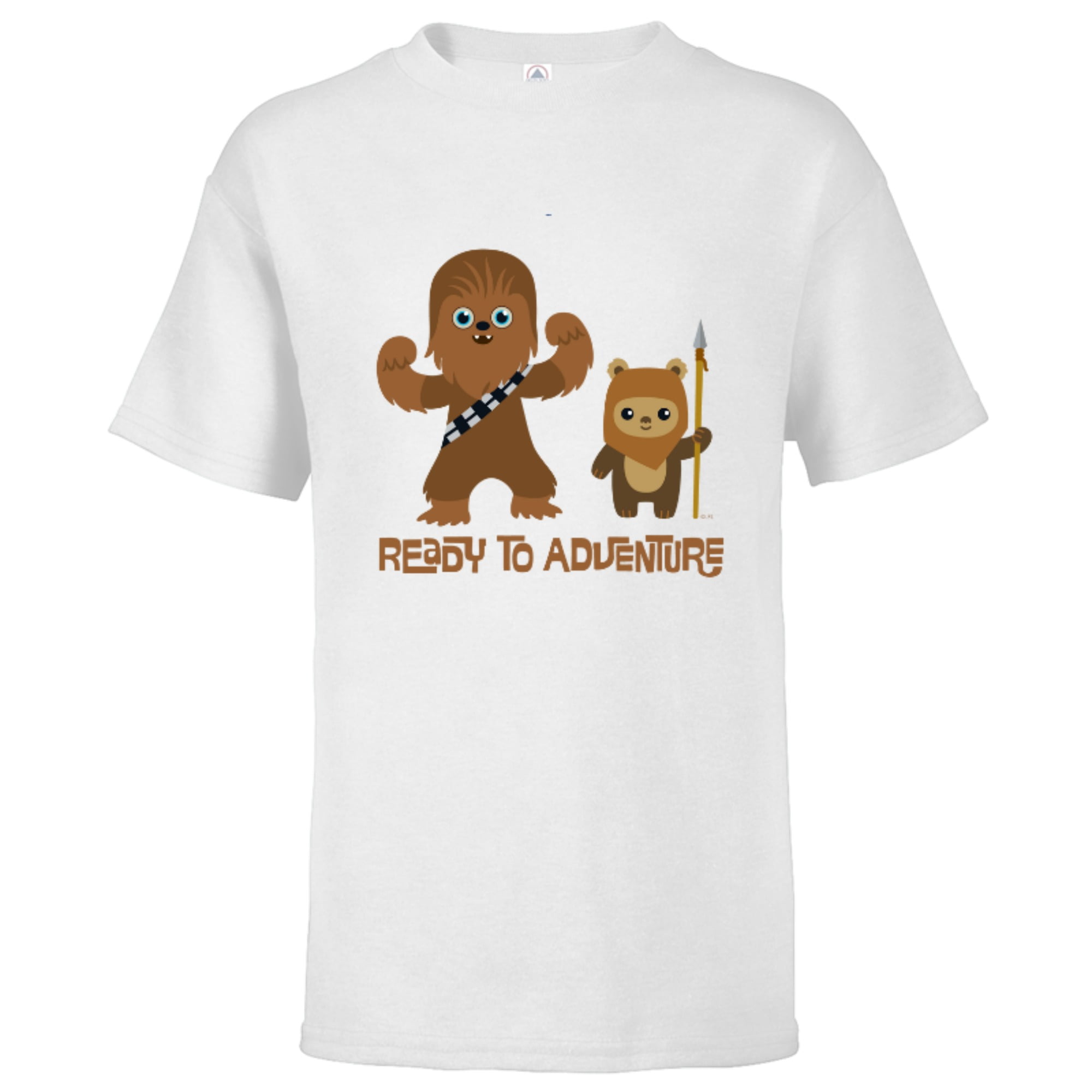 Star Wars Chewbacca and Ewok Ready to Adventure - Short Sleeve T-Shirt ...