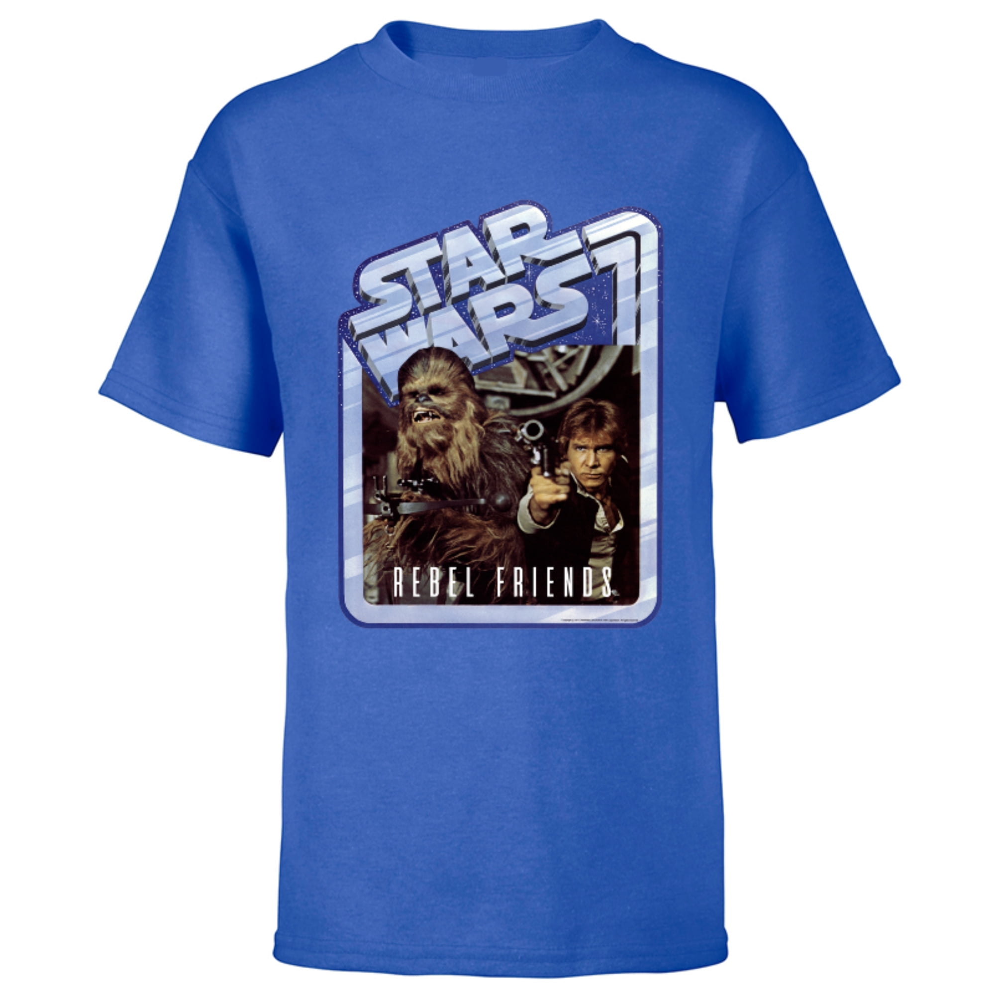 Star Wars Chewbacca and Han Solo Rebel Friends - Short Sleeve T-Shirt ...