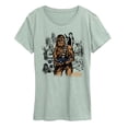 thumbnail image 1 of Star Wars - Chewie Lines - Women's Short Sleeve Graphic T-Shirt, 1 of 3