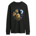 thumbnail image 1 of Star Wars - Chewie Moon - Men's Long Sleeve Tee, 1 of 4