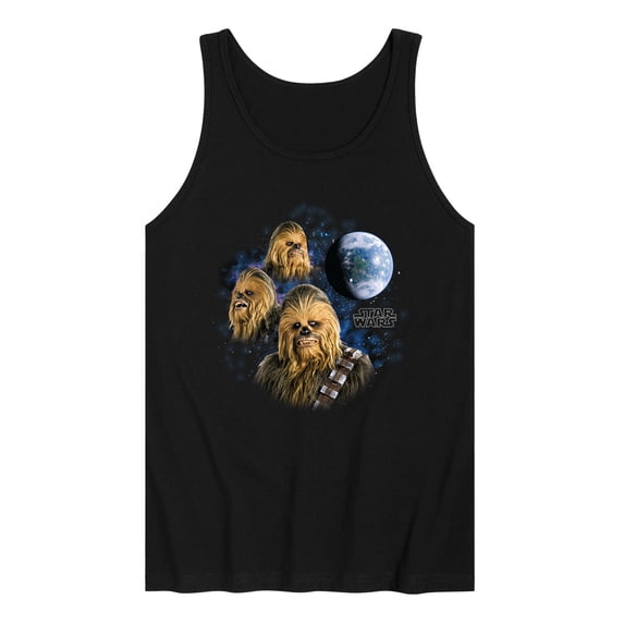 Star Wars - Chewie Moon - Men's Sleeveless Graphic Tank
