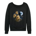 thumbnail image 1 of Star Wars - Chewie Moon - Women's French Terry Pullover Sweatshirt, 1 of 4