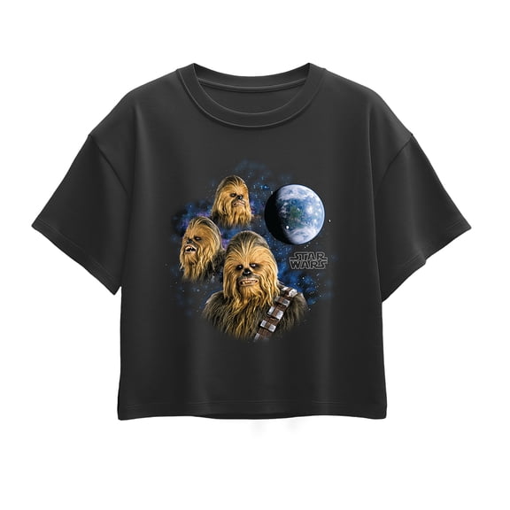 Star Wars - Chewie Moon - Youth Girls Boxy T-Shirt