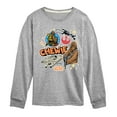 thumbnail image 1 of Star Wars - Chewie Stickers - Toddler And Youth Long Sleeve Tee, 1 of 5