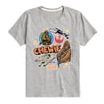 thumbnail image 1 of Star Wars - Chewie Stickers - Toddler And Youth Short Sleeve Tee, 1 of 5