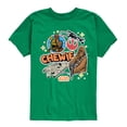 thumbnail image 1 of Star Wars - Chewie Stickers - Toddler And Youth Short Sleeve Tee, 1 of 5