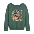 thumbnail image 1 of Star Wars - Chewie Stickers - Women's French Terry Pullover Sweatshirt, 1 of 4