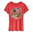 thumbnail image 1 of Star Wars - Chewie Stickers - Women's Short Sleeve Classic Fit Tee, 1 of 5