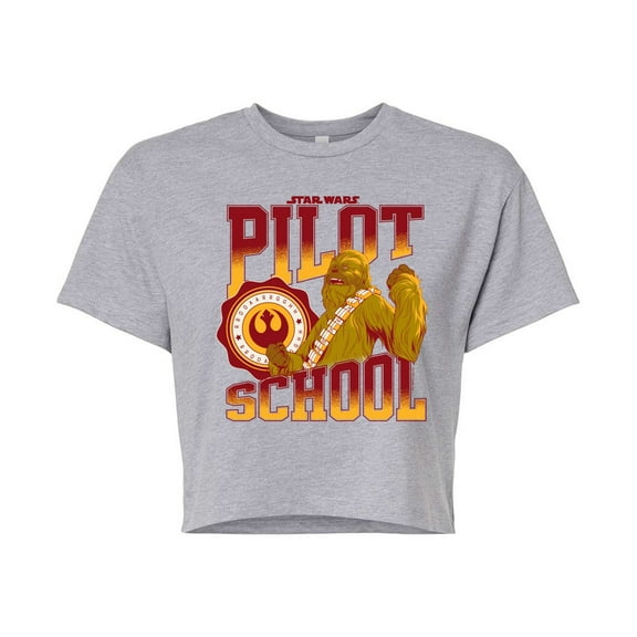 Star Wars - Chewy Wookiee Mascot - Juniors Cropped Tee