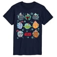thumbnail image 1 of Star Wars - Christmas Character Mugs Men's Short Sleeve Graphic T-Shirt, 1 of 4