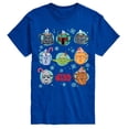 thumbnail image 1 of Star Wars - Christmas Character Mugs Men's Short Sleeve Graphic T-Shirt, 1 of 4