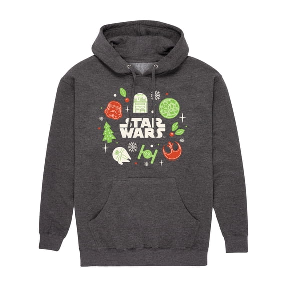 Star Wars - Christmas Cookies - Men's Fleece Hoodie Sweatshirt