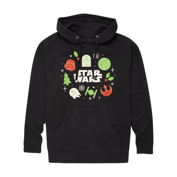 Star Wars - Christmas Cookies - Men's Fleece Hoodie Sweatshirt