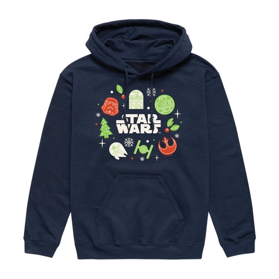 Star Wars - Christmas Cookies - Men's Fleece Hoodie Sweatshirt