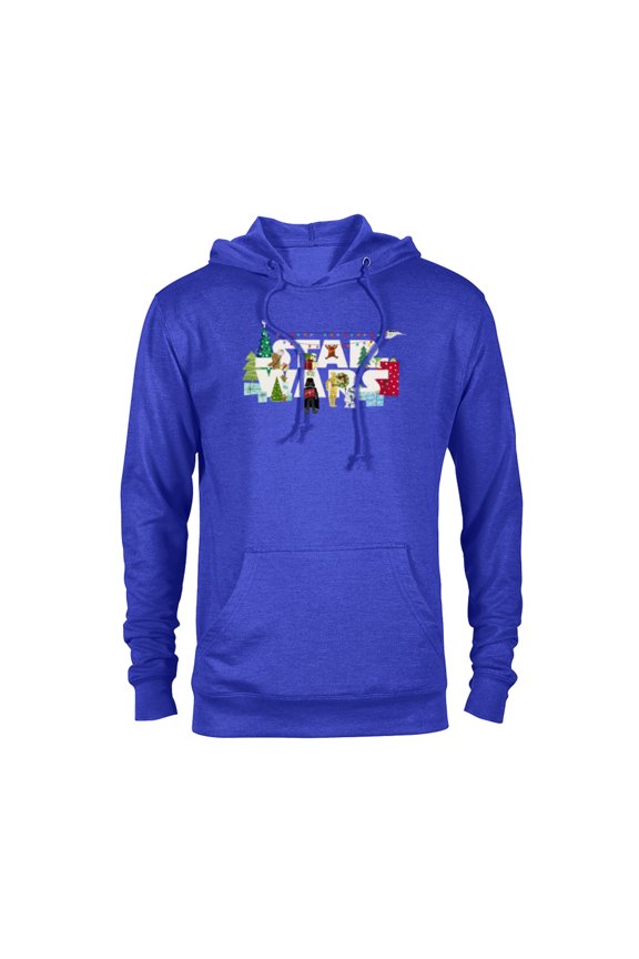 Christmas Logo Holiday Celebration - Pullover Hoodie for Adults - Customized-Royal