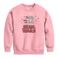 thumbnail image 1 of Star Wars - Christmas Scribble - Youth Boys Crew Fleece Sweatshirt, 1 of 3