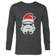 thumbnail image 1 of Star Wars Christmas Stormtrooper Holiday - Long Sleeve T-Shirt for Men -Customized-Charcoal Heather, 1 of 5