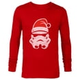 thumbnail image 1 of Star Wars Christmas Stormtrooper Holiday - Long Sleeve T-Shirt for Men -Customized-New Red, 1 of 5