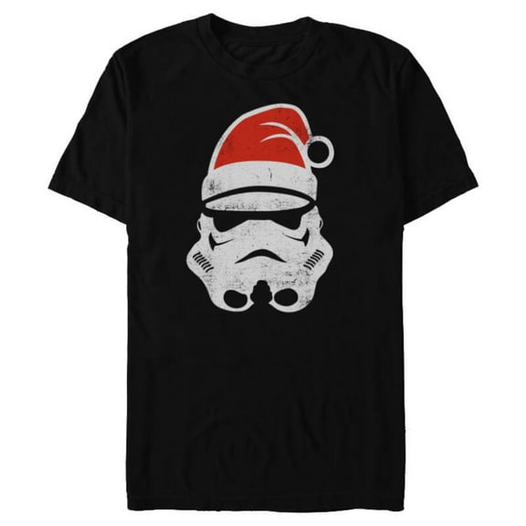 Star Wars Christmas Stormtrooper Holiday - Short Sleeve Blended T-Shirt for Adults -Customized-Black