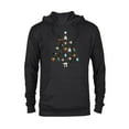 thumbnail image 1 of Star Wars Christmas Tree Ornaments Holiday Standard - Pullover Hoodie for Adults – Customized-Black, 1 of 5