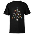 thumbnail image 1 of Star Wars Christmas Tree Ornaments Holiday Standard - Short Sleeve T-Shirt for Kids – Customized-Black, 1 of 5