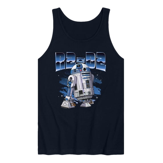 Star Wars - Chrome R2D2 - Men's Sleeveless Graphic Tank
