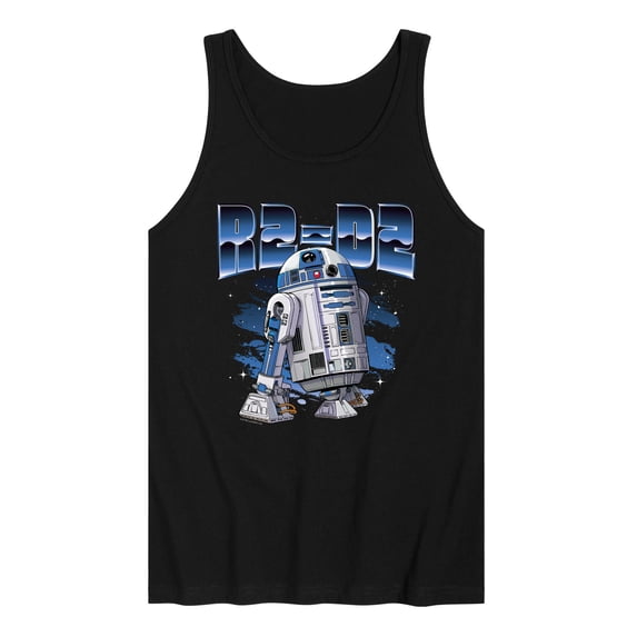 Star Wars - Chrome R2D2 - Men's Sleeveless Graphic Tank