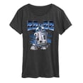 thumbnail image 1 of Star Wars - Chrome R2D2 - Women's Short Sleeve Graphic T-Shirt, 1 of 4