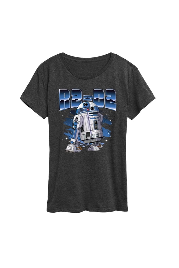 - Chrome R2D2 - Women's Short Sleeve Graphic T-Shirt