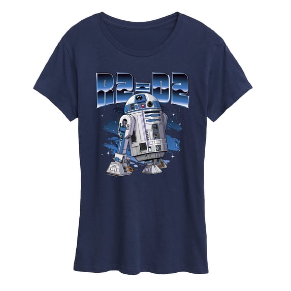 Star Wars - Chrome R2D2 - Women's Short Sleeve Graphic T-Shirt