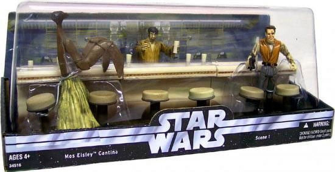 Star Wars Mos Eisley Cantina Playset Unboxing & Review! 