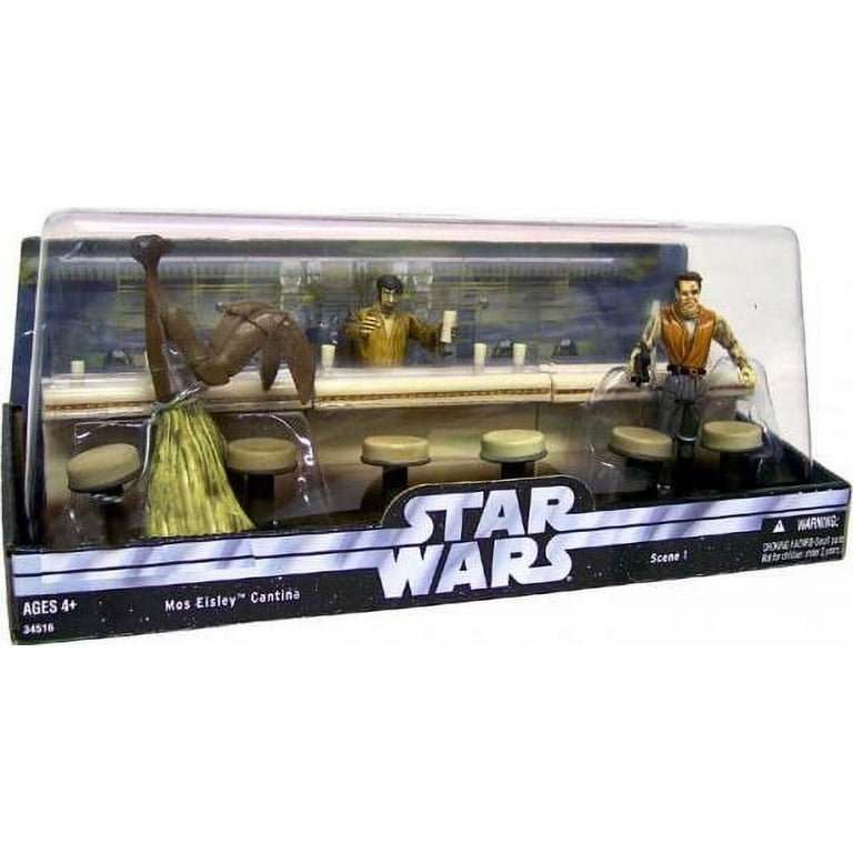 Star Wars Mos Eisley Cantina Playset Unboxing & Review! 